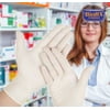 Latex Examination Gloves, Textured Powder Free, Size: X-Large (QTY. 100 per Box, 10 Boxes, 1000 gloves) by Sponix BioRx