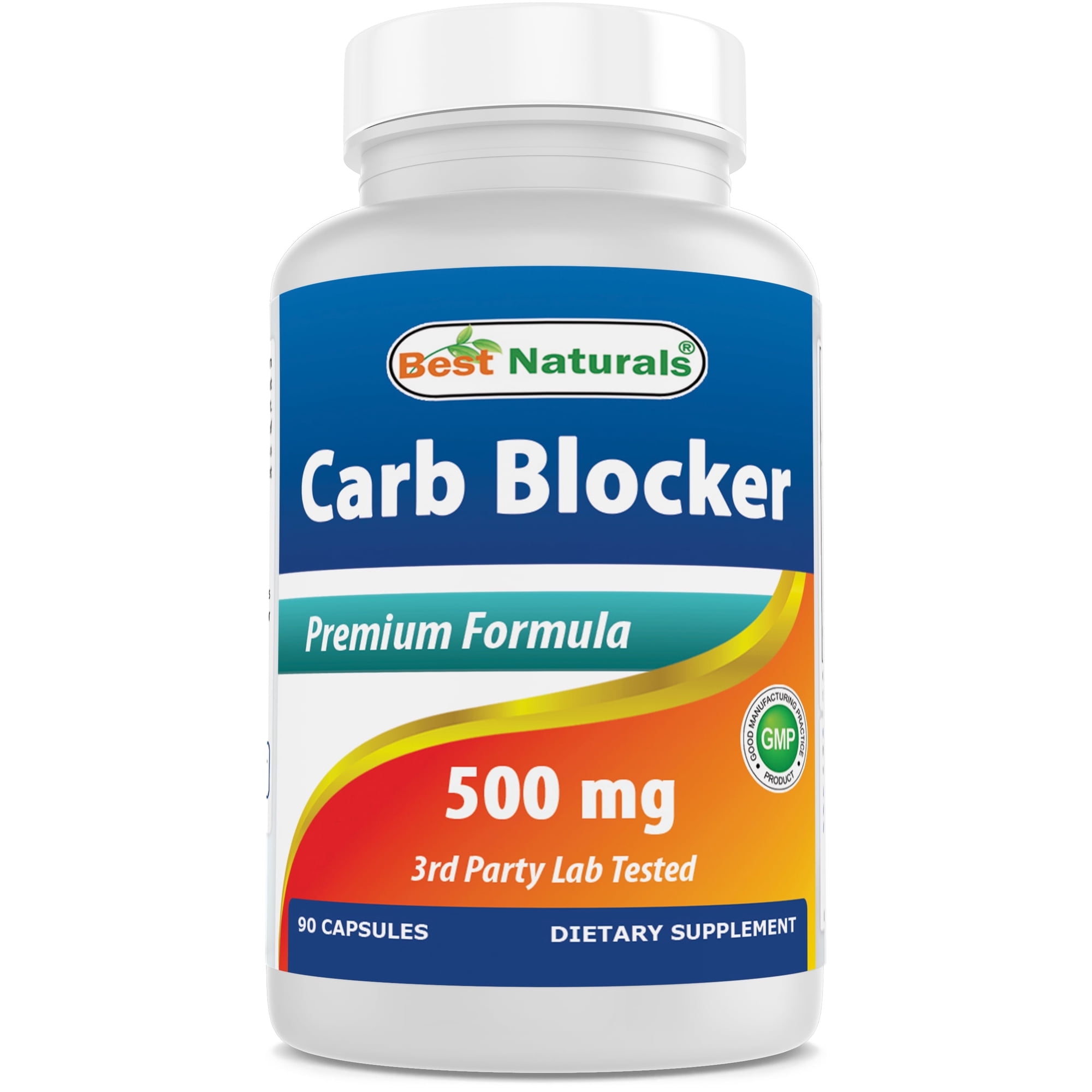 Best Naturals Carb Blocker and Weight Loss Supplement, 500 mg 90 Capsules