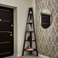 thumbnail image 3 of Casual Home 5-Shelf Corner Ladder Bookcase-Finish:Espresso, 3 of 8