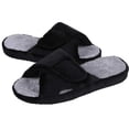 thumbnail image 1 of Comwarm Four Seasons Slippers For Women Open Toe Anti-Slip Home Shoes Adjustable Cozy Slides Printed Sandals With Arch Support tzw, 1 of 7