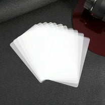 Niceauty 100pcs Waterproof Plastic Laminating Pouches for Home Use Transparent and 5.5 x 8.5 Inches