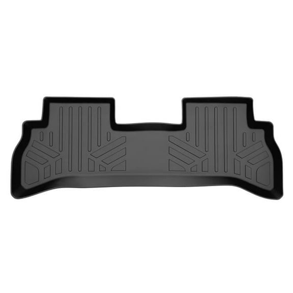 SMARTLINER Floor Mats 2nd Row Liner Black Compatible With 2020-2024 Buick Encore GX (Only Fits Front Wheel Drive Models)