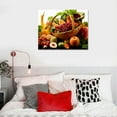 thumbnail image 5 of Awypu Colorful Various Vegetables and Fruit Wall Art Painting The Picture Print On Canvas Food Pictures for Home Decor Decoration Gift, 5 of 5