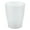 Clear Frost, variant on mDesign Small Round Bathroom 1.25 Gal. Trash Can Wastebasket, Charcoal Gray