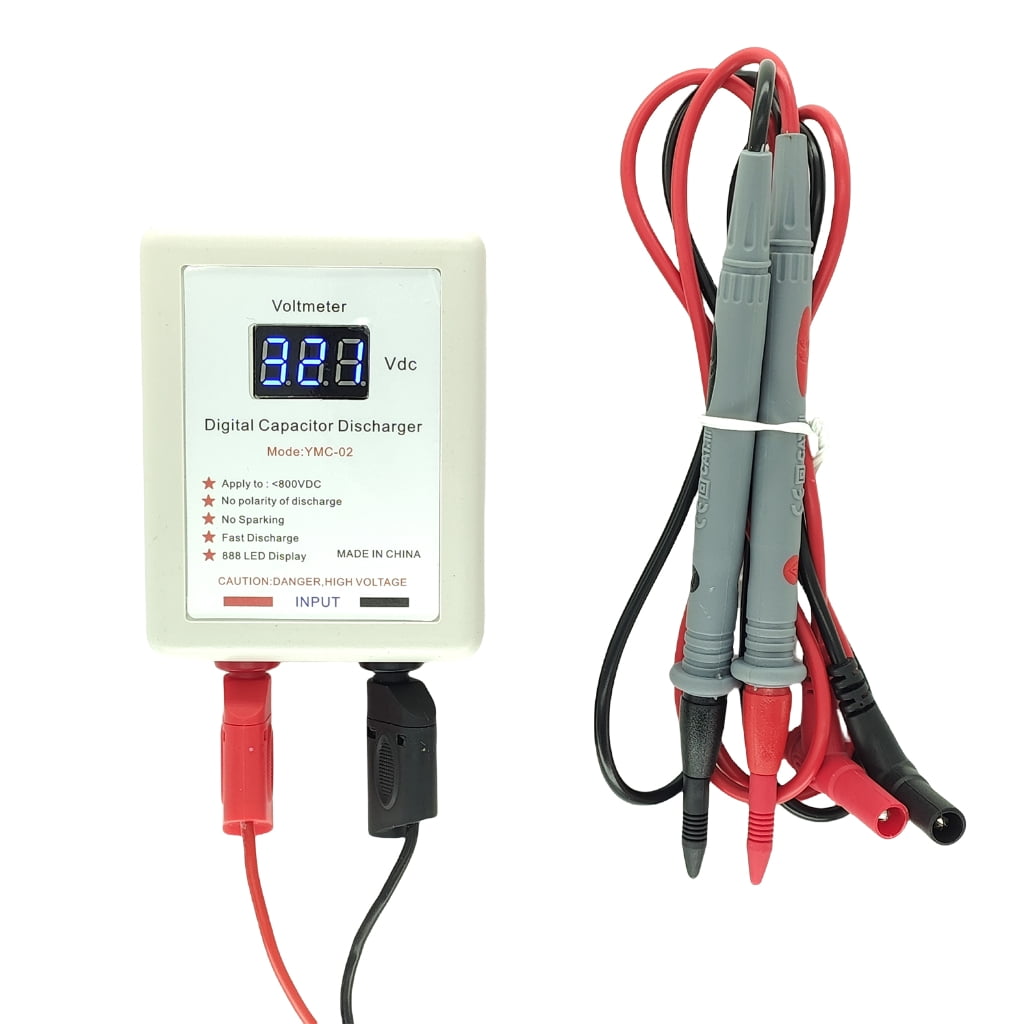 Yammee Voltage Discharging Tool Electronic Repair LED Capacitor Discharger with Probe