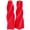 Red, variant on Aria Home Adele Curvy Tall Ceramic Taper Candle Holders Modern Home Decor Set of 2, Red