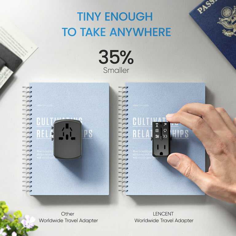 Lencent 2 Pack Fr To Uk Travel Adapter With 1 Ac Outlet 2 Usb Ports And 1  Type C 4 In 1 Adapter Wall Charger For Home/travel - Electrical Socket &  Plugs Adaptors - AliExpress