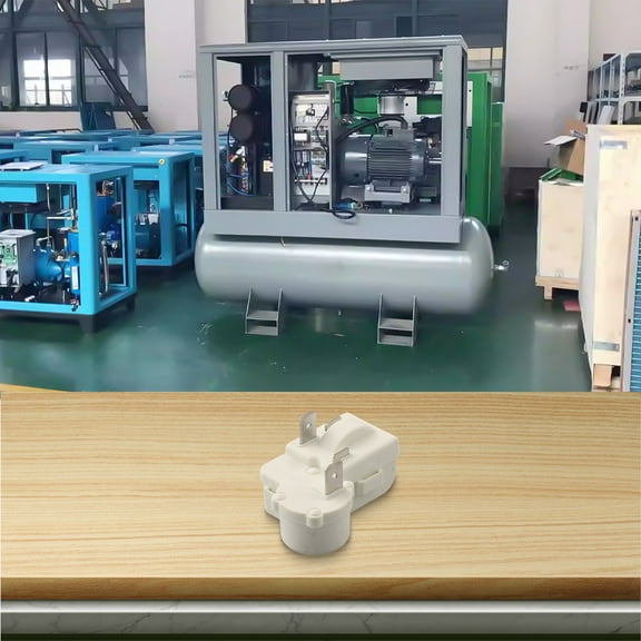 1Pcs Ptc Starter Relay For Refrigerator Compressor Overload Protector Relay 2Pin