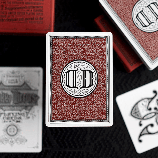 Smoke & Mirrors Anniversary Rouge Edition Playing Card Twin Pack
