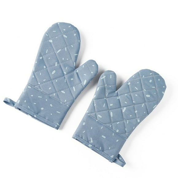Cateissary 1 par de guantes de lona para horno microondas, portátiles, antideslizantes, coloridos, resistentes al calor, guantes de cocina para Type5 NO5