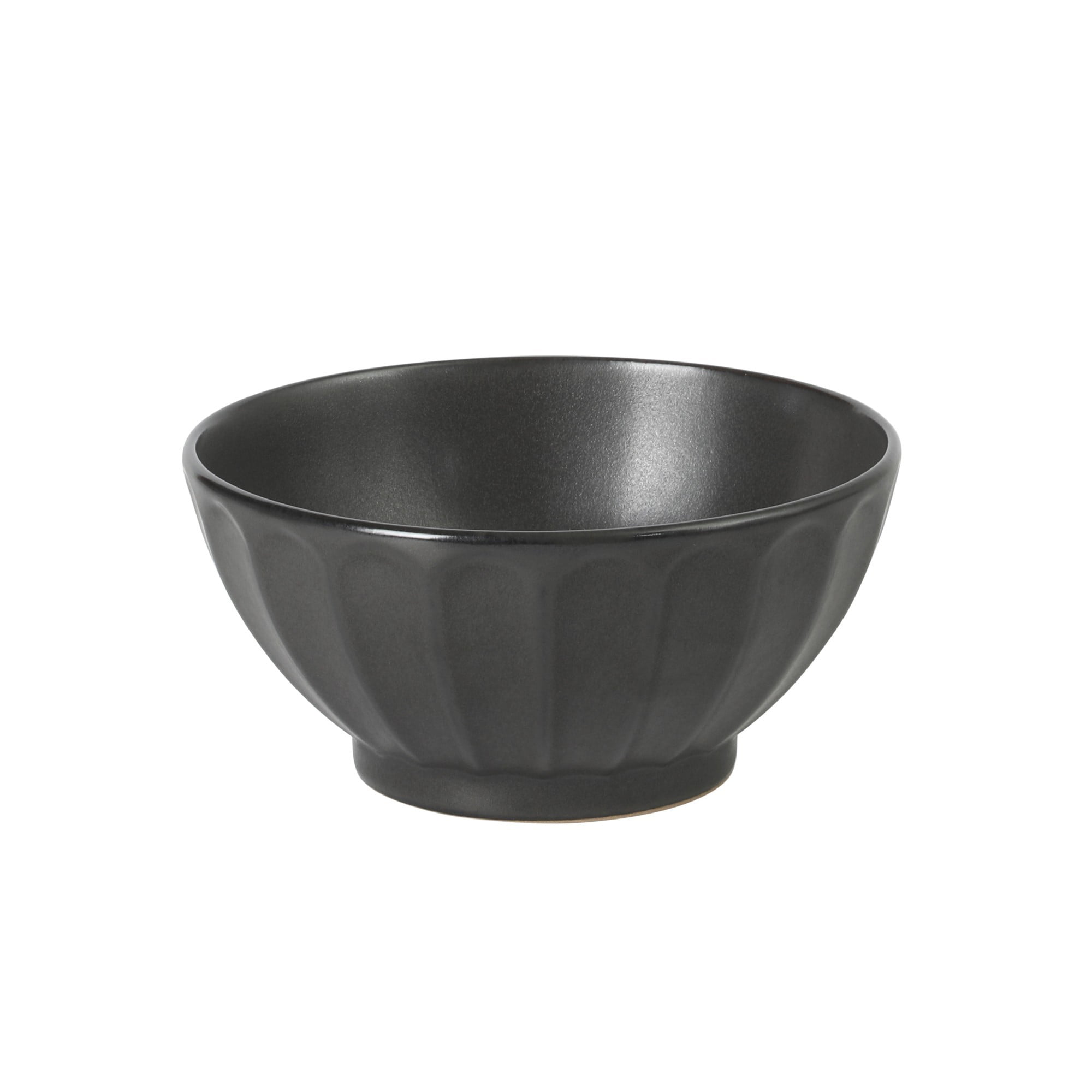 Gibson Elite Winchester Way 12-Piece Embossed Stoneware Dinnerware Set – Reactive Matte Glaze, Durable Lightweight-Tech Plates & Bowls, Everyday Dish Set, Microwave & Dishwasher Safe – Black