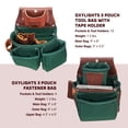 thumbnail image 4 of Cinturón para herramientas Occidental Leather OxyLights Framer Green Medium, 4 of 6