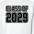 thumbnail image 3 of Inktastic Class of 2029 Adult Sweatshirt, 3 of 4