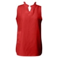 thumbnail image 4 of NJGRAE Plus Size Tops for Women Yoga T-Shirts for Women Tops for Women V Neck Tank Tops Lace Sleeveless Shirts Summer Casual Tunic Blouse Office Casual Short Sleeve, 4 of 4