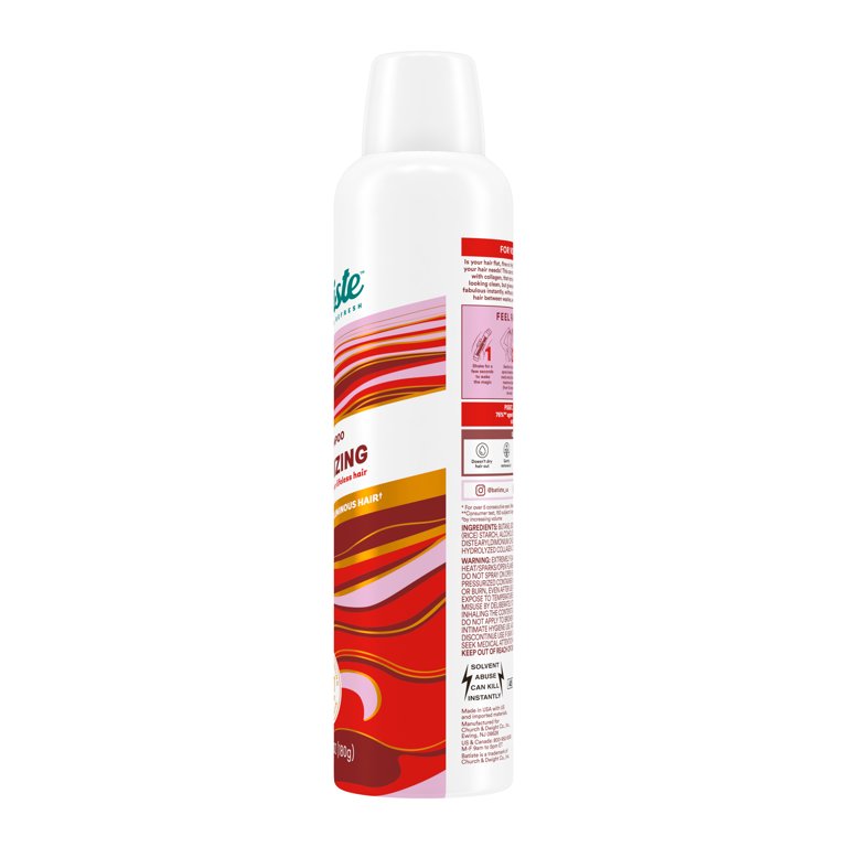 skrubbe foretage fraktion Batiste Dry Shampoo, Volumizing, 6.35 OZ.- Packaging May Vary - Walmart.com