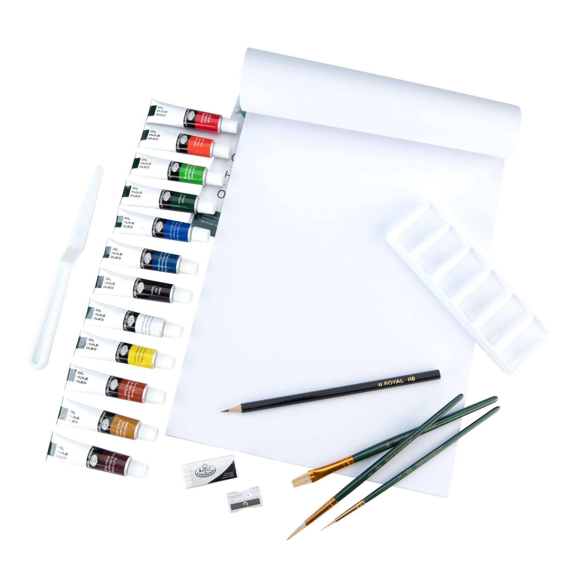Royal & Langnickel Oil Painting Box Set, 21pc