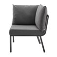 thumbnail image 3 of Lounge Chair, Aluminum, Metal, Steel, Grey Gray, Modern Contemporary Urban Design, Outdoor Patio Balcony Cafe Bistro Garden Furniture Hotel Hospitality, 3 of 7