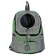 thumbnail image 1 of CHAO Mochila de viaje portátil para perros y mascotas, color verde, 41 x 53 x 25 cm, 1 of 5