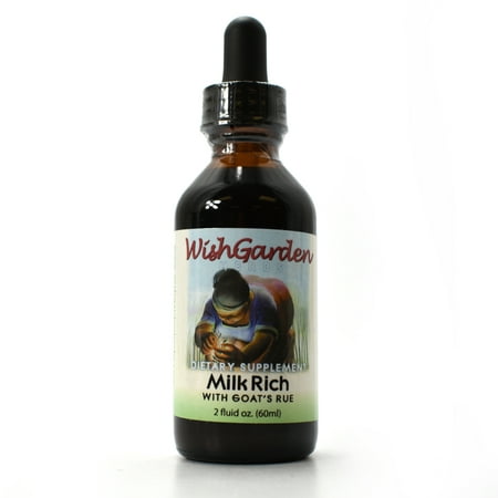 WishGarden Herbal Remedies WishGarden Herbs — Milk Rich Herbal Formula for Nursing Mothers — 2 oz Dropper