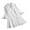 White, variant on Women's Tops Summer Trendy V Neck Half Horn Sleeve Shirt Curved Hem Loose Flowy Comfortable Breathable Blouses (XL, White)