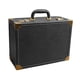 thumbnail image 3 of Caja organizadora de herramientas de peluquería y barbería con cerradura de código, resistente y con asa. Negro, 3 of 9