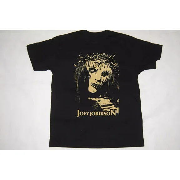 RARE Joey Jordison Black T-Shirt Cotton Unisex For Men Women