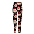 thumbnail image 5 of Herrnalise Womens fashion Fashion Casual Christmas Printed Tight Leggings High Waist Pants Christmas Gifts For Women, 5 of 5