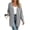 Gray, variant on Ozmmyan Women's cardigan sweaters for womens Long Sleeve Open Front Loose Casual Solid with Pockets Fall Winter