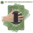thumbnail image 5 of KIQ Samsung Galaxy Tab A7 Lite Case 8.7'' With Screen Protector with Rotating Hand Strap Kickstand Samsung Galaxy Tab A7 Lite Tablet Case Kid Proof 2021 SM-T220/T225/T227 - Camouflage, 5 of 8