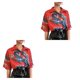 thumbnail image 1 of Guardurnaity Camisa de playa para hombre y mujer, camiseta informal de manga corta con solapa y patrón de dragón sencillo, camiseta transpirable Type2 NO2, 1 of 6