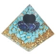 thumbnail image 1 of Pyramid, Harmonious Pairing Orgone Pyramid Unique Beautifully Handcrafted  For  Decor, 1 of 8