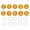 Gold, variant on 10PCS Number Tags 1-10, Number Key Tags Aluminum Numbered Keychain Metal Round with Key Rings for Organizer Field Sales Hangers Clothes Labels ID, Gold