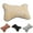 Beige, variant on Hot Car Seat Pillow Neck Pillow Black Seats Parts&Accessories Cushion Pad For Truck Car Head Rest Cushion Pu Leather Beige Fangkenuo