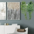 thumbnail image 3 of Oiur Faux Eucalyptus Vine Potted Hanging Fake Plant Artificial Greenery Vine for Indoor Outdoor Bathroom Living Room Office Wall Decor,A, 3 of 7