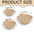 thumbnail image 3 of XIPYYKM 100Pcs Coffee Filters, U Shape Coffee Filters 8-12 Cup, Disposable Coffee Filters, Cone Paper Compatible with Pour Over and Drip Coffee Maker, Suitable for Home Coffee Shop, 3 of 9