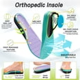 thumbnail image 5 of Women's Orthopedic Wide Walking Shoes: Comfortable Arch Support Orthotic Slip On/Off Sport Running Sneakers, Casual Athletic Shoes, 5 of 9