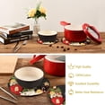 thumbnail image 6 of GZHJMY Cute Trivets Pot Holders Set of 2, Hot Pads, Table Mats,Placemats Set for Cooking and Baking, Cotton Braided Hot Pads, 7.09"+9.45", 6 of 7