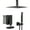 Oil-Rubbed Bronze#453, variant on Freestanding Tub Filler Multi Function Dual Shower Head - Shower System with 4.7" Rain Showerhead, 8-Function Hand Shower, Brushed Nickel,Freestanding Bathtub Faucet