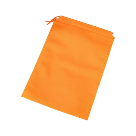 

Big Sale! Ynlkorvg Storage Case 40Cm*30Cm Large Dust-Proof Non-Woven Drawstring Bag Orange Room Decor Clearance Orange