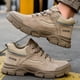 thumbnail image 5 of Zapatos Hombre Antideslizantes Cuero Seguridad Cómodos para Viajes al Aire Libre (43) Marrón DQrwqpou Tenis De Mujer Tenis De Hombre, 5 of 8