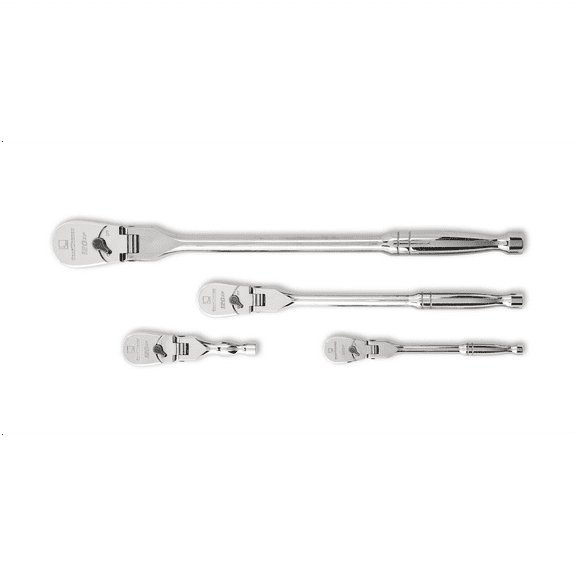 GearWrench 81230P 4 pc. Full Polish Flex Handle Ratchet Set