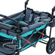 thumbnail image 4 of Carriola Vagon Doble Para Bebé Tmz Multifuncional Plegable Aqua/Gris, 4 of 9