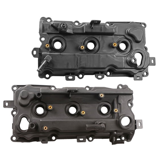 Engine Valve Cover with Gasket for Right Passenger Side RH and Left Driver Side LH For 2011 2012 2013 2014 2015 Nissan Quest For 2009 2010 2011 2012 2013 2014 Nissan Murano 3.5L V6 13264-JP01A