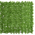 thumbnail image 2 of vidaXL Balcony Privacy Screen with Green Leaves 300x150 cm, 2 of 4