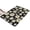 Black White Flower, variant on Black White Flower Pattern Flannel Non Slip Door Rugs,Washable Door Mats Indoor,Decorative Door Mats,Dirt-Resistant and Absorbent Doormat for Entrance,Bedroom,Kitchen,Bathroom,23.5x16in(60x40cm)