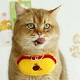 thumbnail image 6 of Gardjoe Embroidered Apple Duck Hot Dog Pet Bib with Adjustable Neckband and Soft Plush Fabric for Cats Small Dogs Saliva Towel, 6 of 7