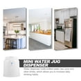 thumbnail image 3 of LIFKOME Support de Distributeur d'Eau Plastique Blanc Gain de Place Eau Froide 1 Pcs, 3 of 8