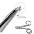 thumbnail image 4 of Pinza para cutículas Macs, quirúrgica profesional, acero inoxidable, 10 cm, 4 of 7