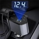 thumbnail image 4 of Cargador de coche retráctil Pisexur Electronics para hombre, nuevo cargador USB C de 2023, carga rápida, 2 en 1, 45 W, para niños y organizador de electrónica., 4 of 8