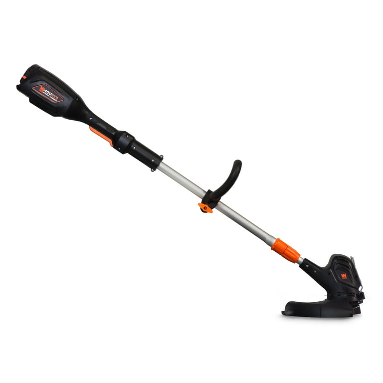 BLACK & DECKER 40-volt Max 13-in Straight Shaft Battery String Trimmer 2.4  Ah (Battery and Charger Included) in the String Trimmers department at